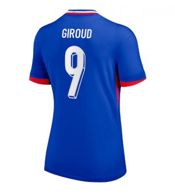 Frankrike Olivier Giroud #9 Hemmatröja Dam EM 2024 Kortärmad